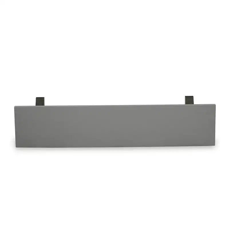 Modern Dining Table Bench with Wood Seat, 72x15x18 Inch, Brushed Black