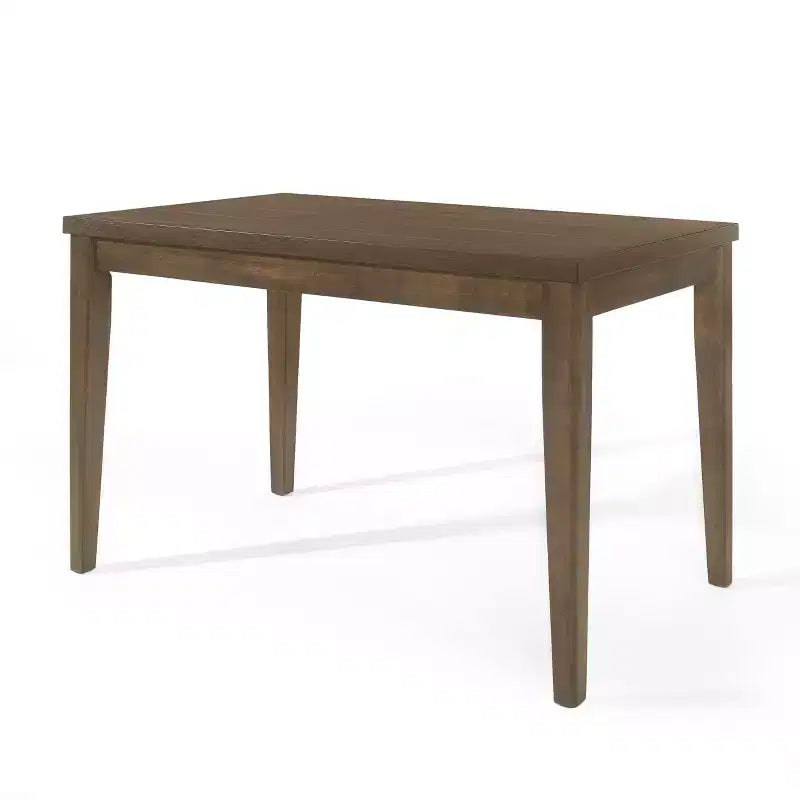 59.1" Vintage Counter Height Dining Table with Wooden Legs, Thick Tabletop for Living Room or Dining Room