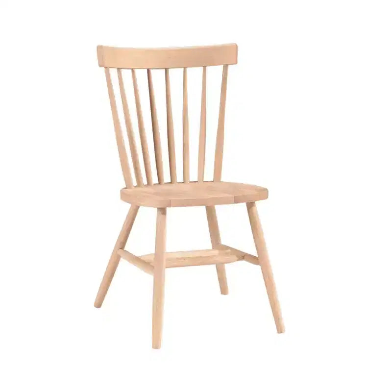 Copenhagen Chair Unfinished - Solid Wood, Parawood, Armless