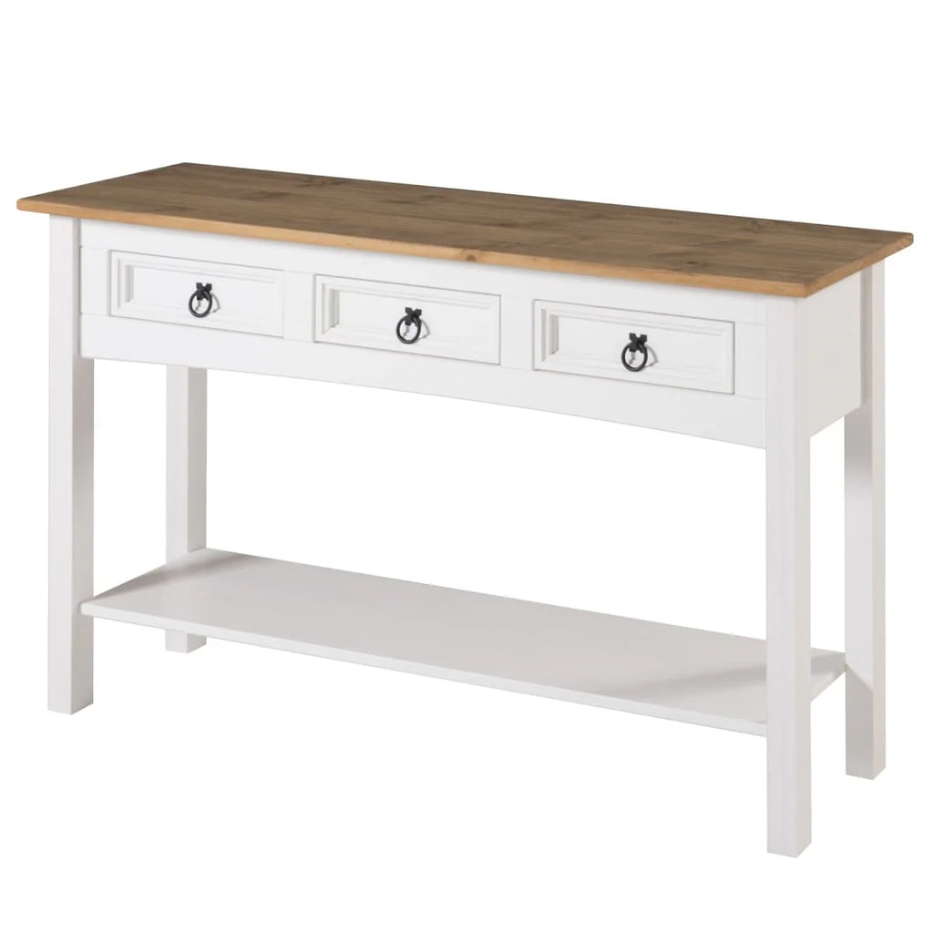 Console de table en bois 3 tiroirs Corona | Furniture Dash - S.O.
